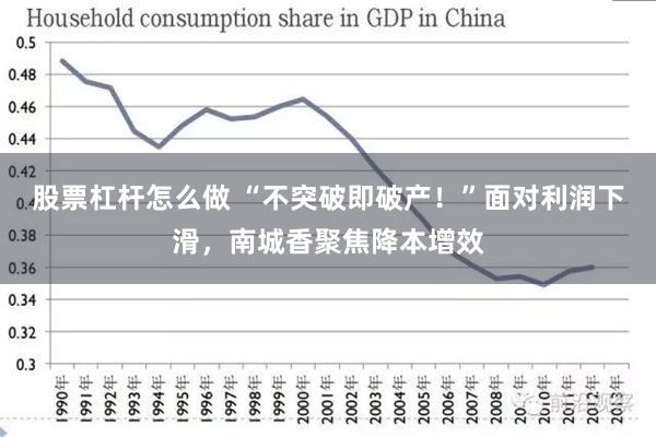 股票杠杆怎么做 “不突破即破产！”面对利润下滑，南城香聚焦降本增效