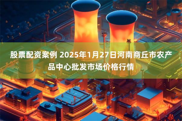 股票配资案例 2025年1月27日河南商丘市农产品中心批发市场价格行情